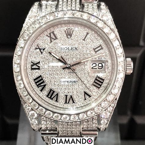 rolex montre diamant|rolex serties.